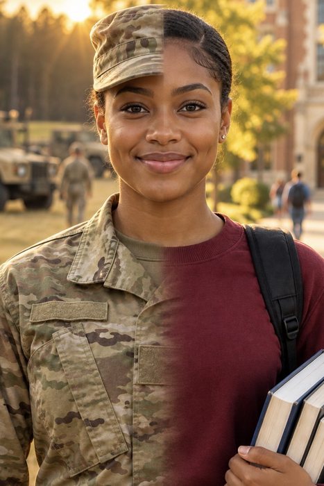 Citizen soldier and college student
